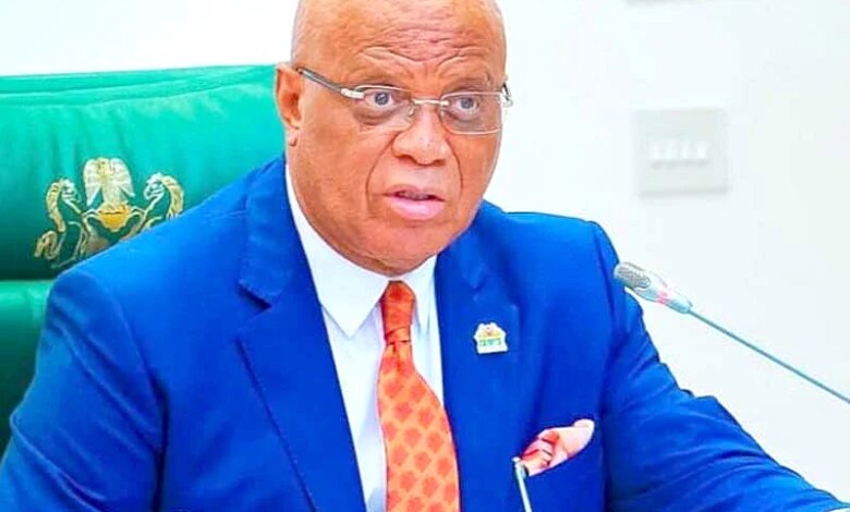 Governor of Akwa Ibom State, Umo Eno. Photo source Getty Images