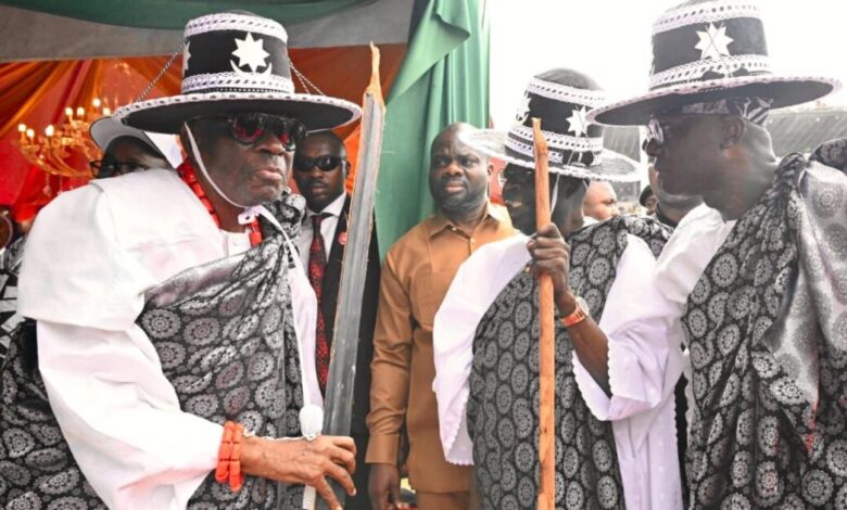 Tinubu joins 2025 Eyo Festival Lagos parade