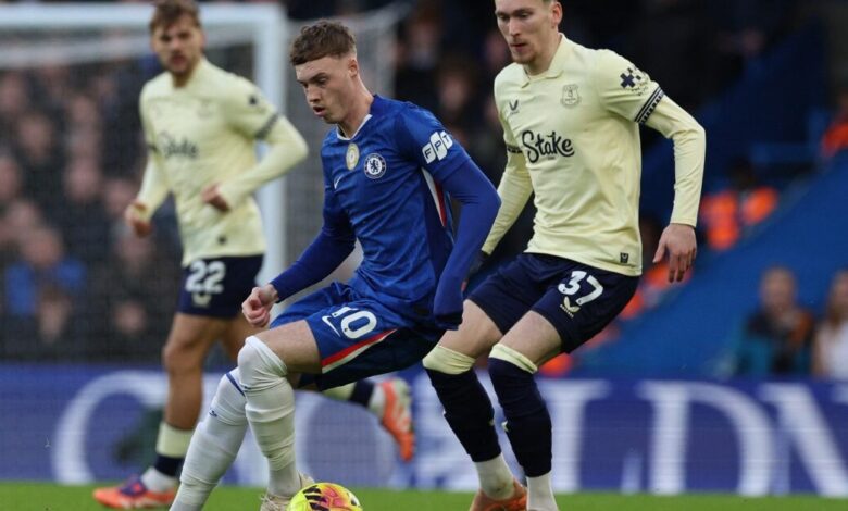 Palmer scores as Chelsea beat Everton 2-0 in the EPL