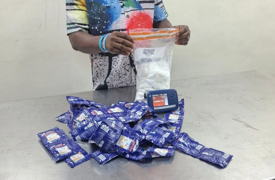 NDLEA arrests ex-convict for UK-bound cocaine in starch