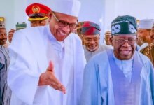 Former President Muhammadu Buhari and President Bola Tinubu. Photo Credit: Garba Shehu