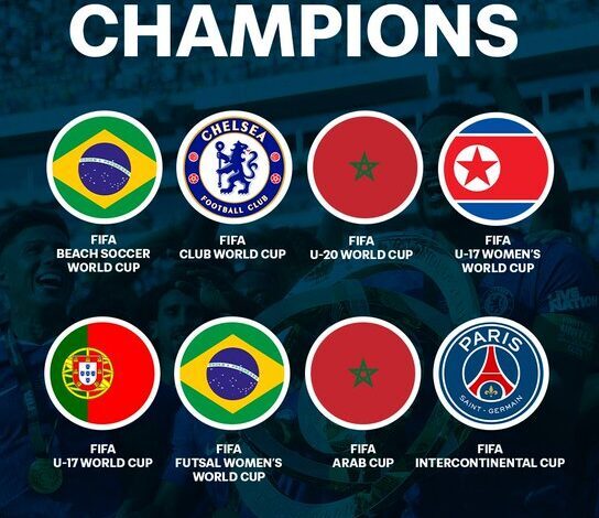 A Complete List of Champions