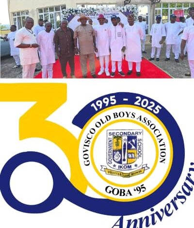 GOBA ’95 Concludes Anniversary Celebration, Commissions Legacy Project at Govisco – THISDAYLIVE