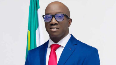 Governor, Monday Okpebholo.