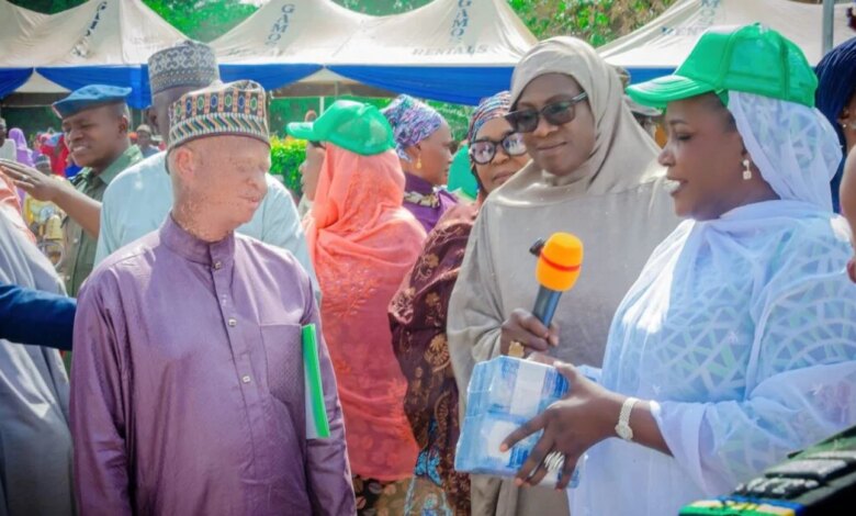 Remi Tinubu Gives Disability Grants to Persons in Sokoto