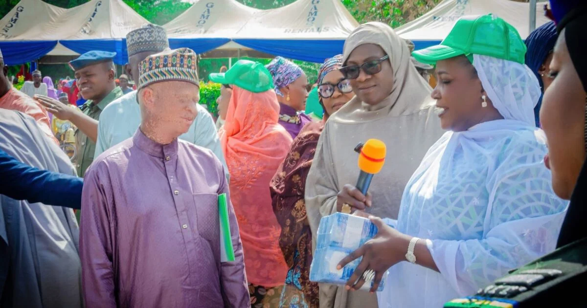 Remi Tinubu Gives Disability Grants to Persons in Sokoto