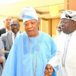 Tinubu & wife visit Kessington Adebutu in Lagos (Photos)