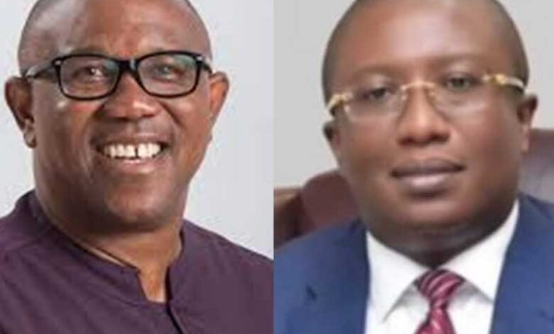 Mr Peter Obi and  Chief Ikenna Okafor