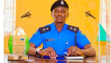 The Police Public Relations Officer of the Borno State Police Command, ASP Nahum Daso. Credit: Borno State Police Command