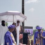 Sultan speaking at the sod turning event of Ile Ife Campus of Ojaja University