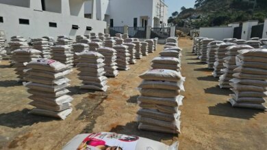 Natasha shares Christmas rice with constituents in Kogi