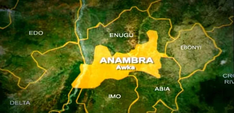 Map of Anambra State