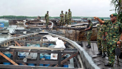 Task Force Arrests Four, Seizes Vessel Linked to Delta Jetty – THISDAYLIVE