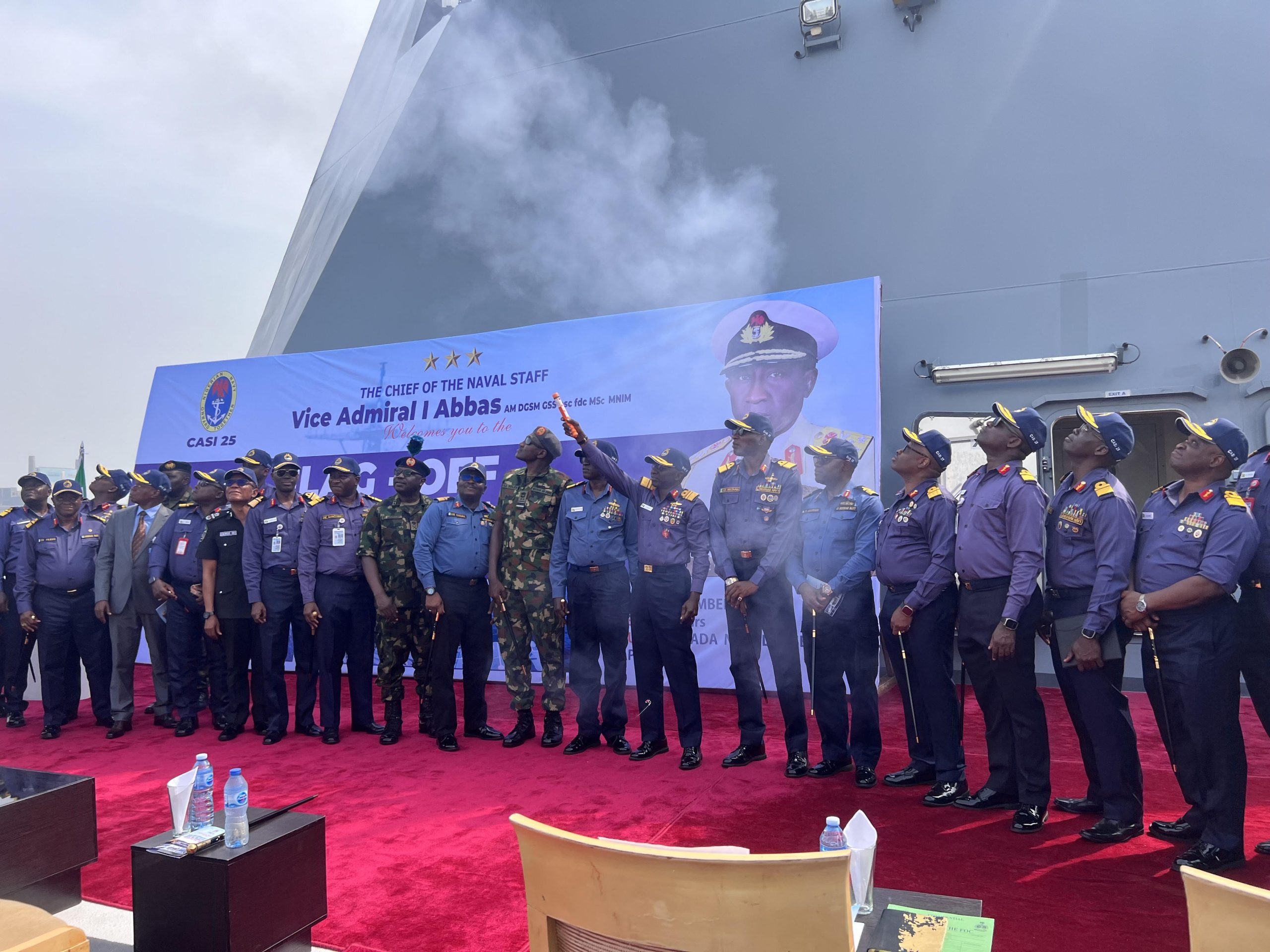 Navy Chief Flags Off Annual Sea Exercise with I6 Warships, Reaffirms Nigeria’s Maritime Readiness – THISDAYLIVE