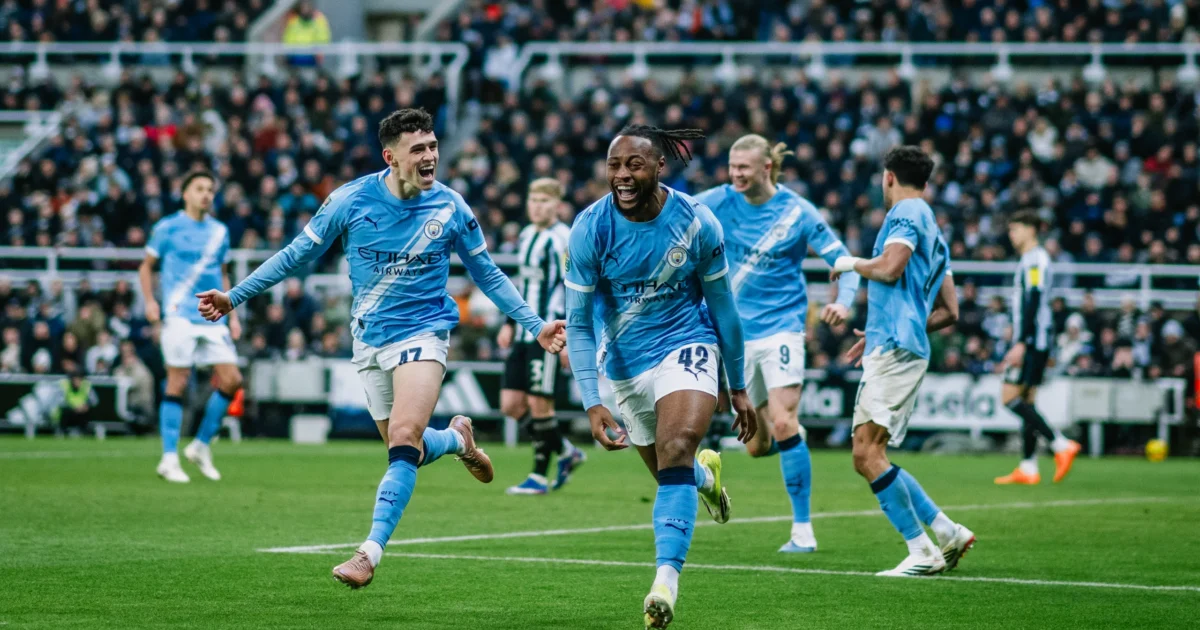 Man City take 2-0 lead over Newcastle in Carabao Cup