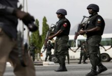 Photo of police officers on duty.