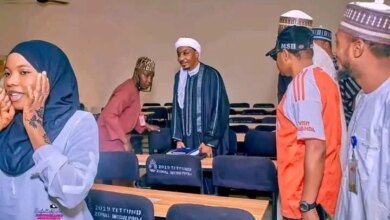 PICTORIAL: Emir Sanusi begins classes as 200-level Law student in Kano. Credit: X