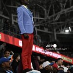 PHOTOS: Meet DR Congo’s human statue at 2025 AFCON