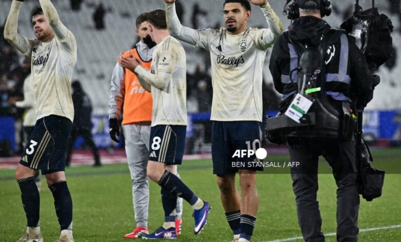 Forest 2-1 comeback win over West Ham in EPL clash