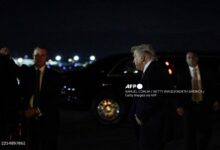 President Trump Spends Weekend At Mar-a-Lago In Palm Beach, Florida