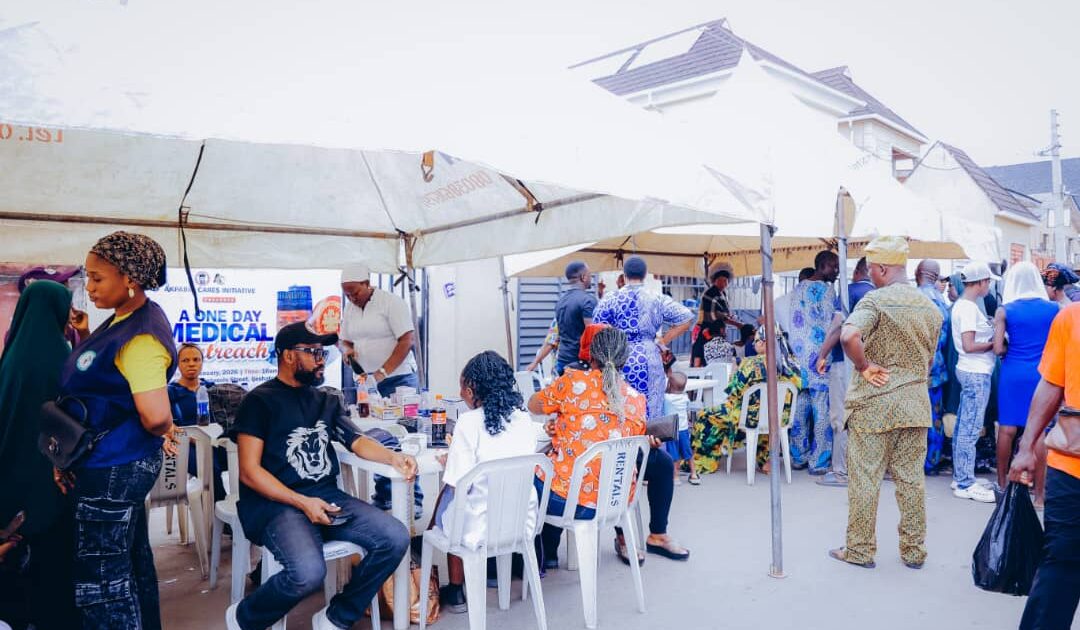 Akpabio's medical outreach aids 700 Lagos residents