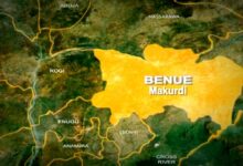 Map of Benue State