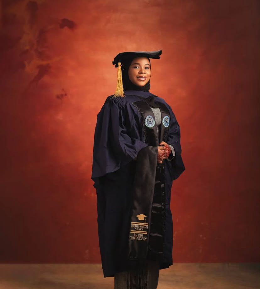 Nollywood Actor Femi Adebayo celebrates daughter’s graduation from university. Credit: IG | femiadebayosalami