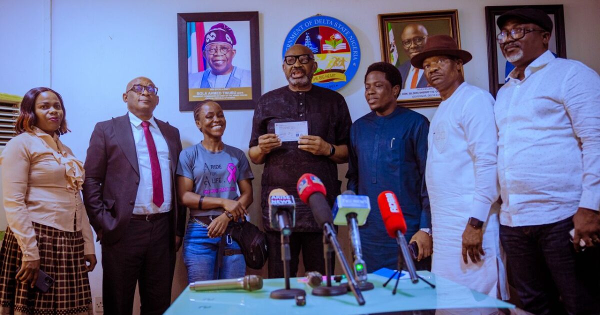 Delta Donates N10m to Support Cancer Treatment Initiative