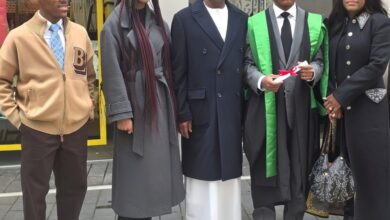 Wike's son gets Master's degree from King's College London