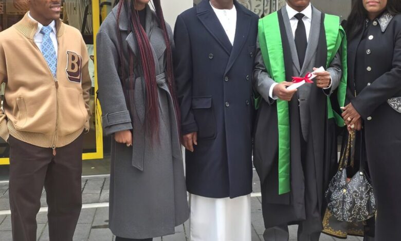 Wike's son gets Master's degree from King's College London