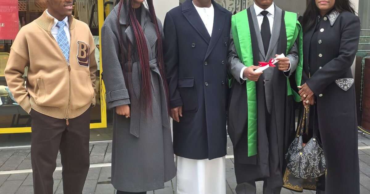 Wike's son gets Master's degree from King's College London