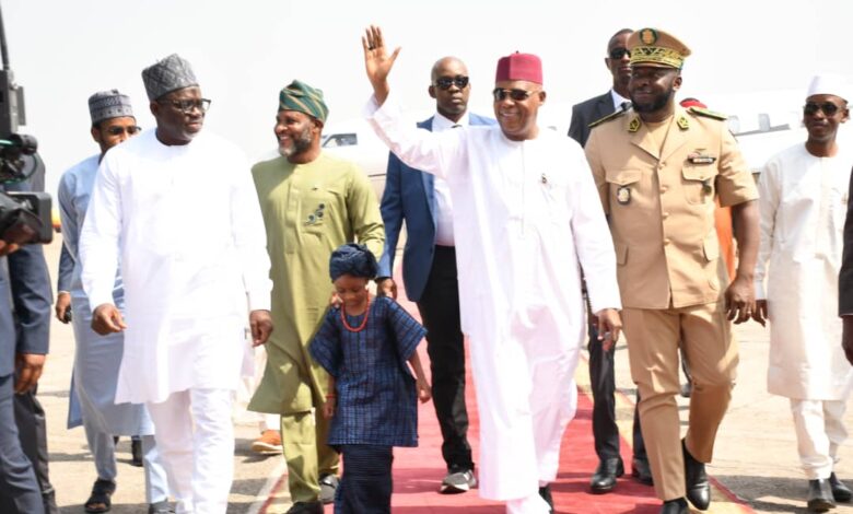 Shettima Arrives Guinea-Conakry, To Attend Inuaguration of President-elect Mamadi Doumbouya Saturday – THISDAYLIVE