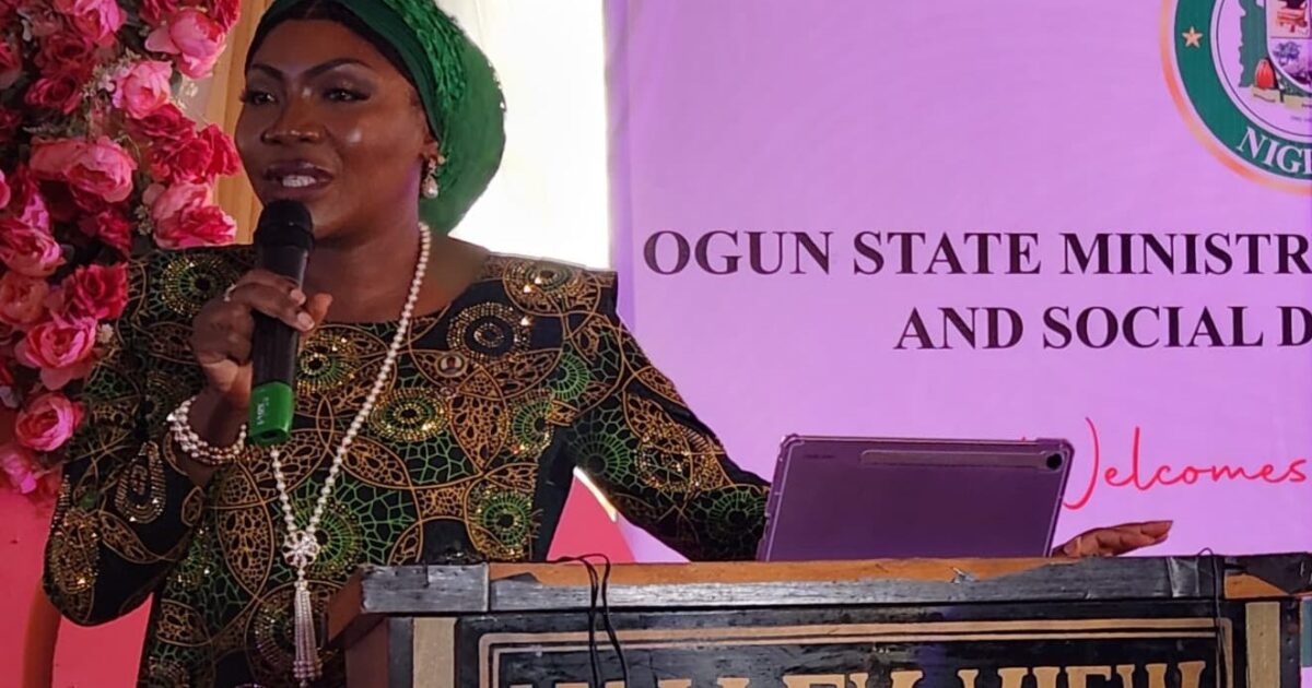 Ogun Pledges Action Against Gender-Based Violence in 2026