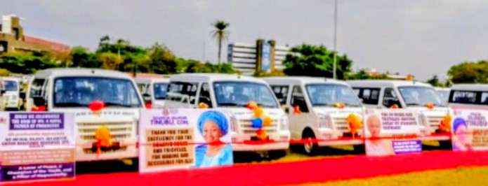 First Lady Donates 50 Buses, 30 Tricycles to OAU Students – THISDAYLIVE
