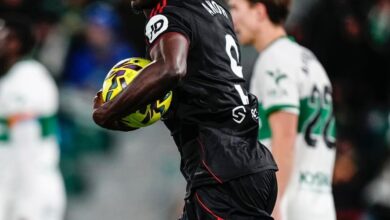 Akor Adams scores brace for Sevilla on AFCON return