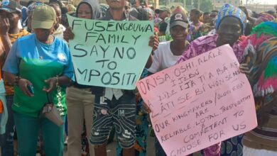 Protest in Ijebu Ode over Awujale stool imposition plot
