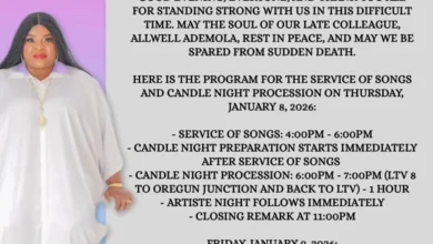 Allwell Ademola burial arrangements announced for January 9