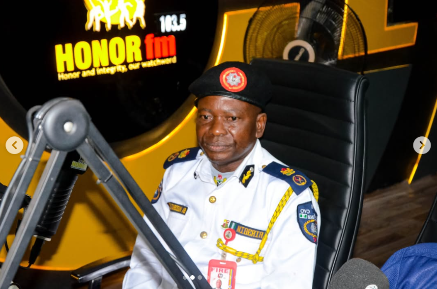The Chairman of the state Fire Service, Maroof Akinwande