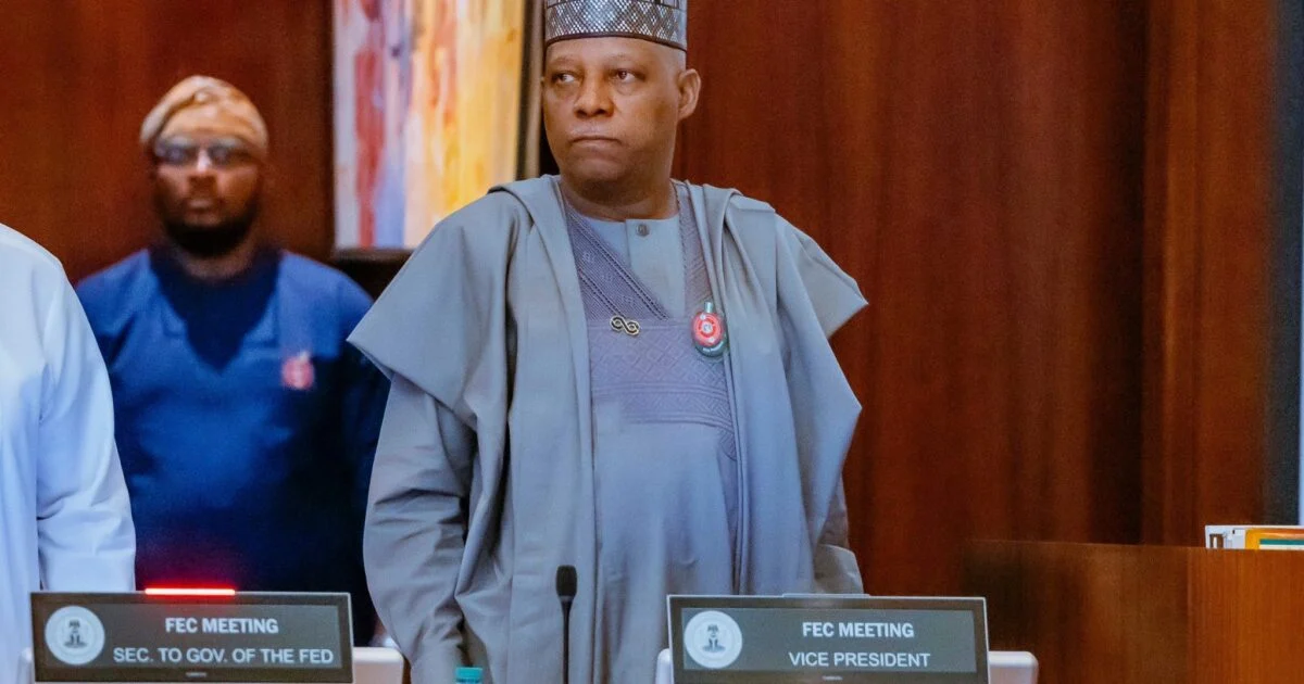 Shettima Leads Nigeria at World Economic Forum in Davos