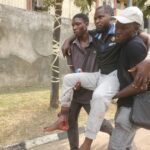Police Tear-Gas Residents During Lagos Eviction Protest