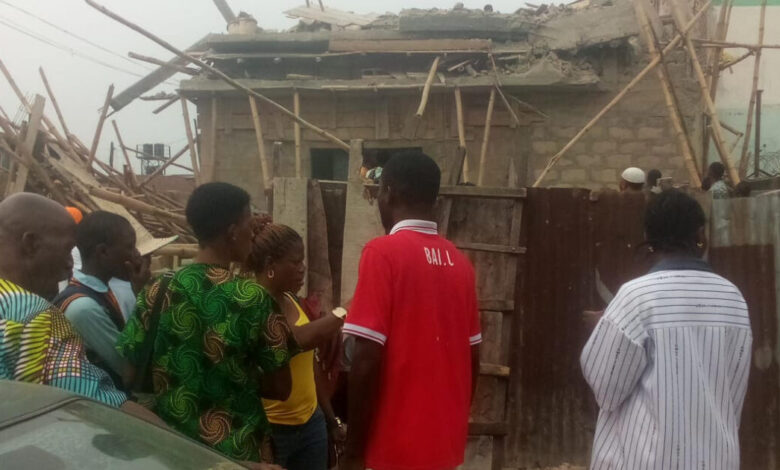 Four injured as storey building collapses in Ondo