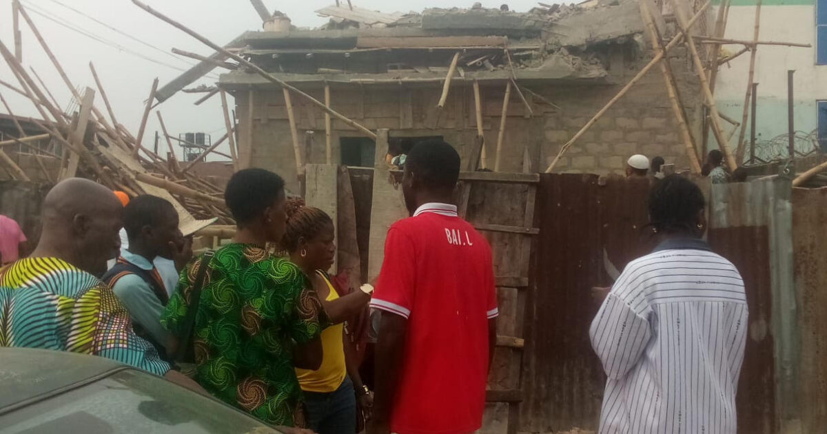 Four injured as storey building collapses in Ondo