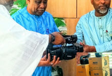 NEDC Replaces Equipment Lost by Journalists in Accident