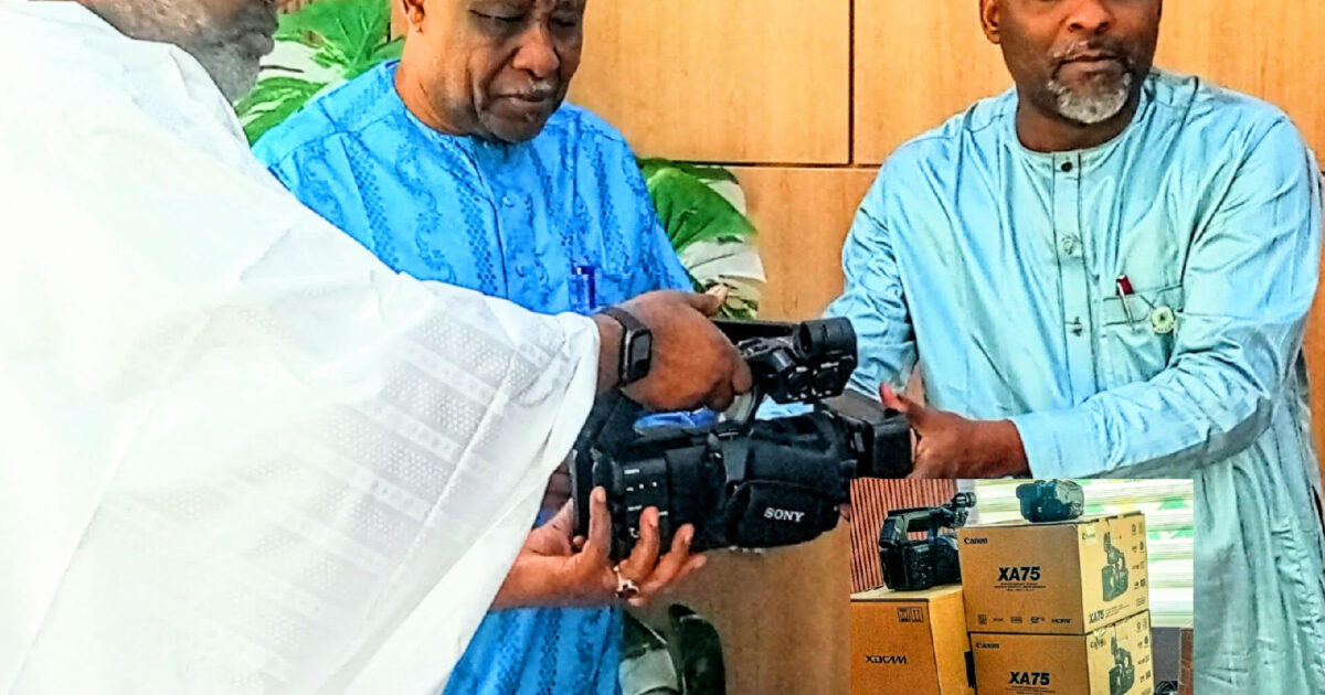 NEDC Replaces Equipment Lost by Journalists in Accident