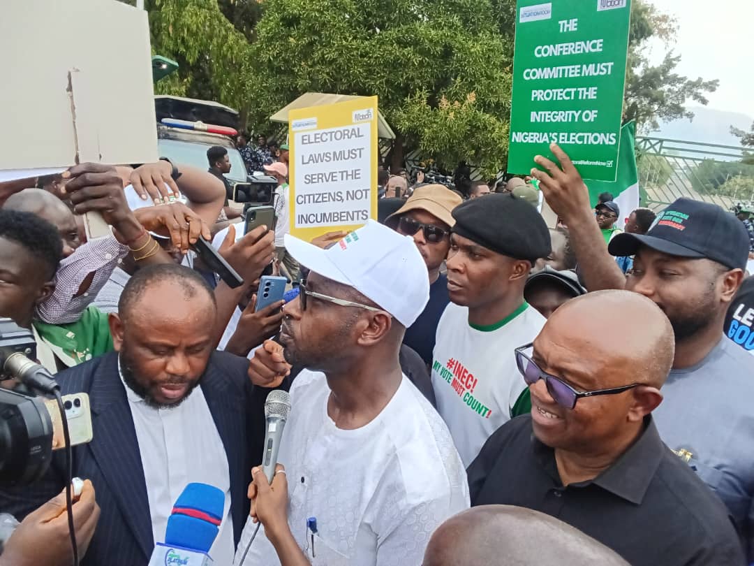 Obi Storms N’Assembly, Joins Protesters To Demand Real-Time Results – THISDAYLIVE