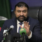 The chief minister of Balochistan, Sarfraz Bugti