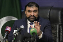The chief minister of Balochistan, Sarfraz Bugti