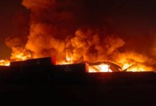 Fire Guts 10 Shops in Ibadan's Ogunpa Market