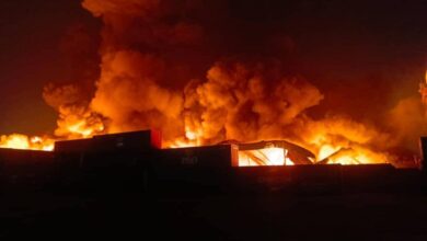 Fire Guts 10 Shops in Ibadan's Ogunpa Market