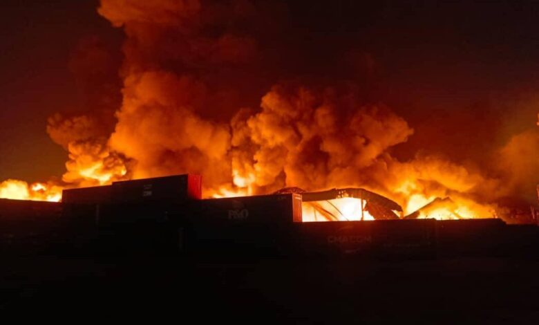Fire Guts 10 Shops in Ibadan's Ogunpa Market
